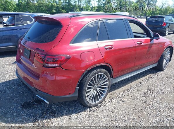 WDC0G8JB5LF698210 2020 MERCEDES-BENZ AMG GLC 63 Red Trasero derecho