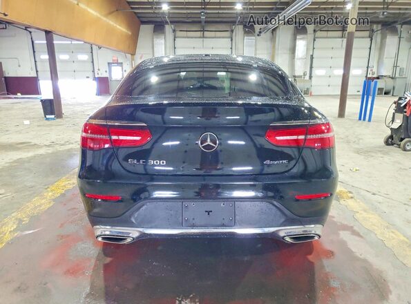 WDC0J4KB1HF188405 2017 MERCEDES-BENZ GLC-CLASS Black უკანა ხედი