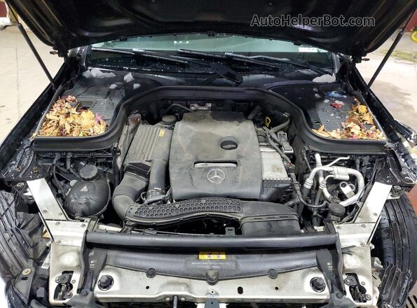 WDC0J4KB1HF188405 2017 MERCEDES-BENZ GLC-CLASS Black ძრავის განყოფილების ხედი
