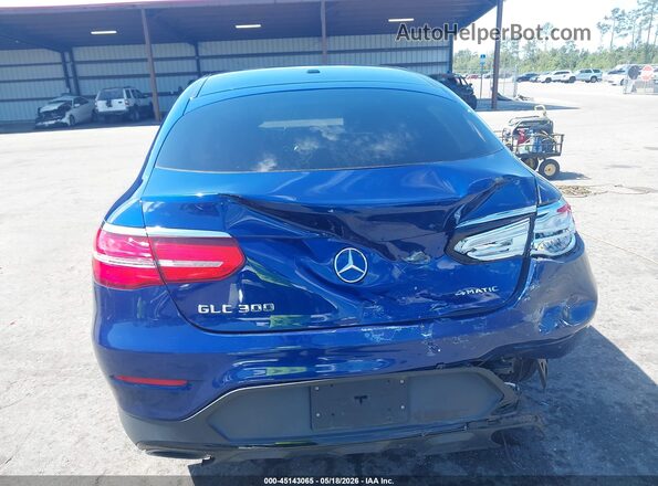 WDC0J4KB5JF347173 2018 MERCEDES-BENZ GLC 300 COUPE Blue 