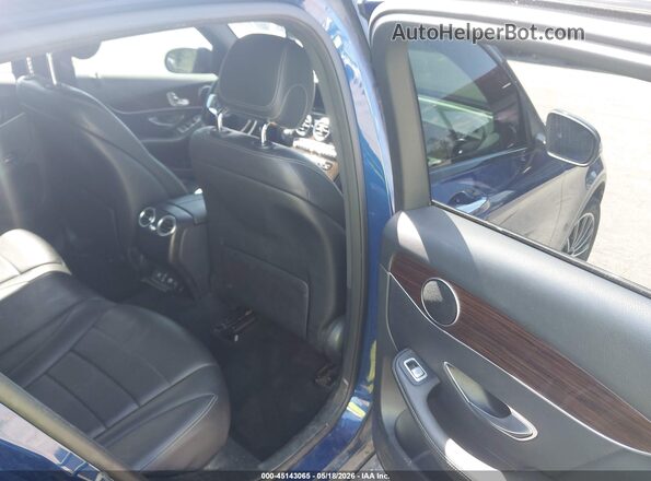WDC0J4KB5JF347173 2018 MERCEDES-BENZ GLC 300 COUPE Blue Вид наклейки з VIN-кодом