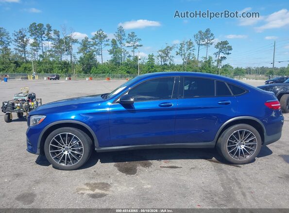 WDC0J4KB5JF347173 2018 MERCEDES-BENZ GLC 300 COUPE Blue Панорамний вид салону 360°
