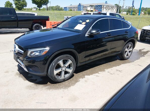 WDC0J4KB6HF200631 2017 MERCEDES-BENZ GLC 300 COUPE Black წინა მარცხენა ხედი სამი მეოთხედიდან