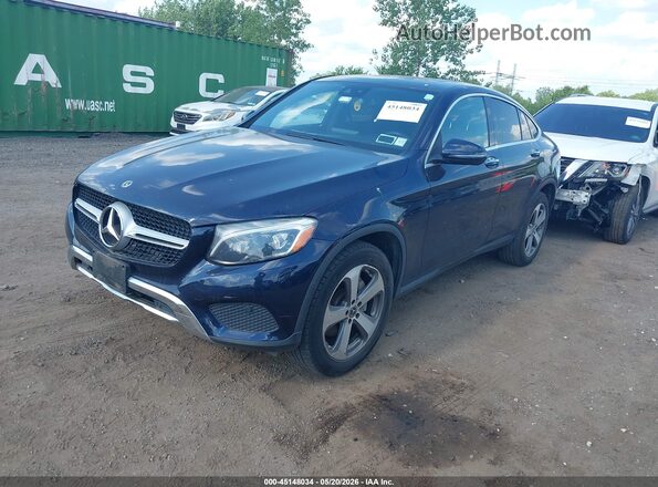 WDC0J4KB7JF314479 2018 MERCEDES-BENZ GLC 300 COUPE Dark Blue 