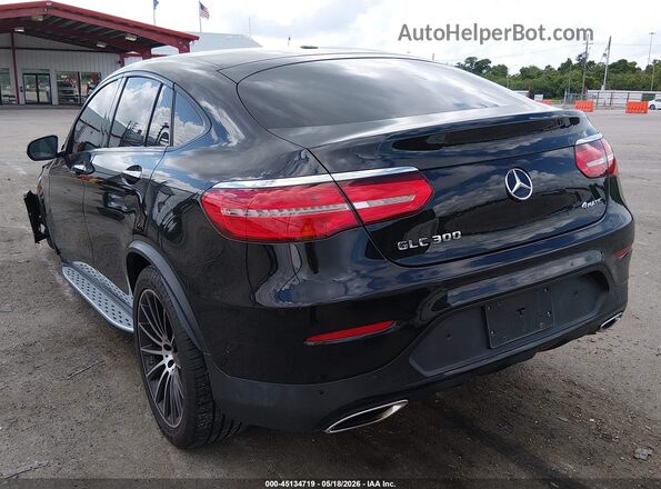 WDC0J4KB7KF511685 2019 MERCEDES-BENZ GLC 300 COUPE Black Tył lewy