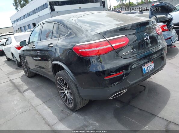 WDC0J4KBXKF666120 2019 MERCEDES-BENZ GLC 300 COUPE Black უკანა მარცხენა
