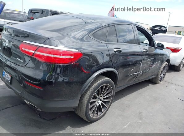 WDC0J4KBXKF666120 2019 MERCEDES-BENZ GLC 300 COUPE Black უკანა მარჯვენა