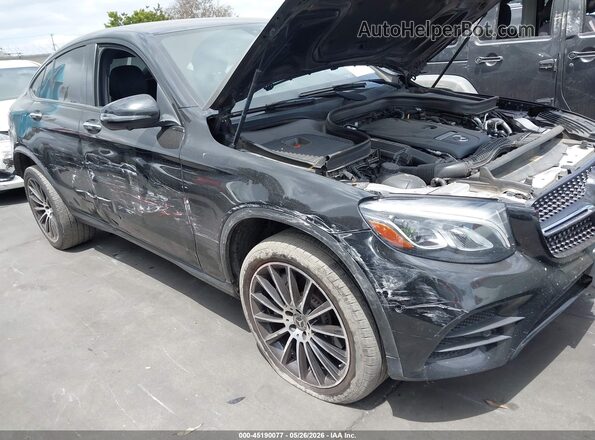 WDC0J4KBXKF666120 2019 MERCEDES-BENZ GLC 300 COUPE Black წინა ხედი