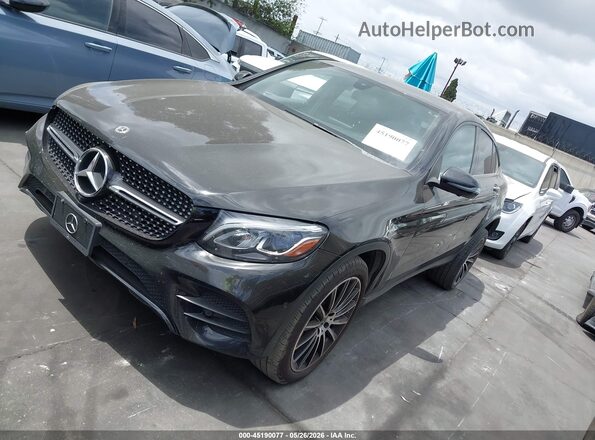 WDC0J4KBXKF666120 2019 MERCEDES-BENZ GLC 300 COUPE Black წინა მარცხენა ხედი სამი მეოთხედიდან