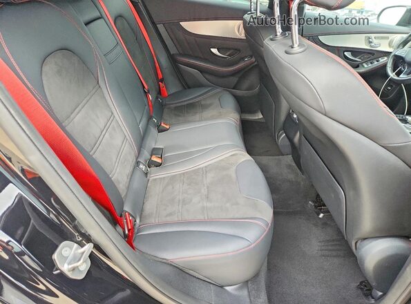 WDC0J6EB5KF628804 2019 MERCEDES-BENZ GLC-CLASS Black Rear seats view