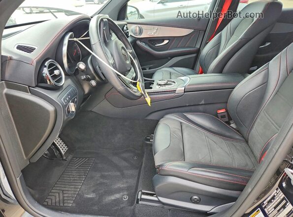 WDC0J6EB5KF628804 2019 MERCEDES-BENZ GLC-CLASS Black Front interior view