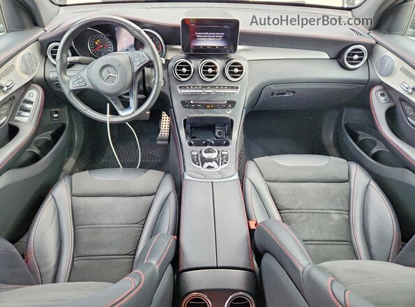 WDC0J6EB5KF628804 2019 MERCEDES-BENZ GLC-CLASS Black Dashboard view