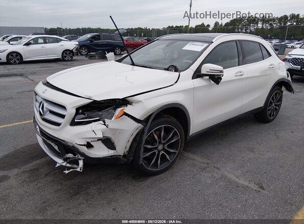 WDCTG4EB0GJ256776 2016 MERCEDES-BENZ GLA 250 White Առջևի ձախ երեք քառորդ տեսարան
