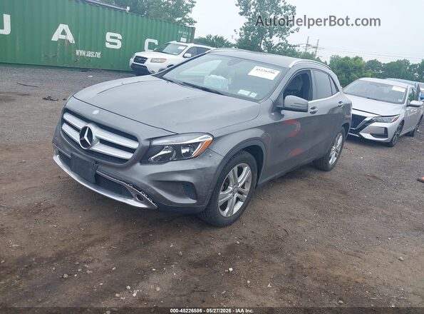 WDCTG4EB0GJ270922 2016 MERCEDES-BENZ GLA 250 Gray Передня ліва чверть
