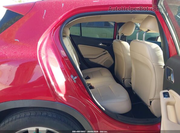 WDCTG4EB0JJ479374 2018 MERCEDES-BENZ GLA 250 Red Вид наклейки з VIN-кодом
