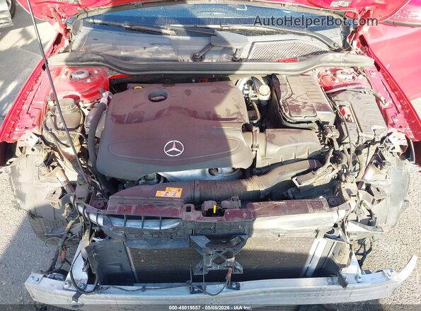 WDCTG4EB0JJ479374 2018 MERCEDES-BENZ GLA 250 Red Вид ззаду