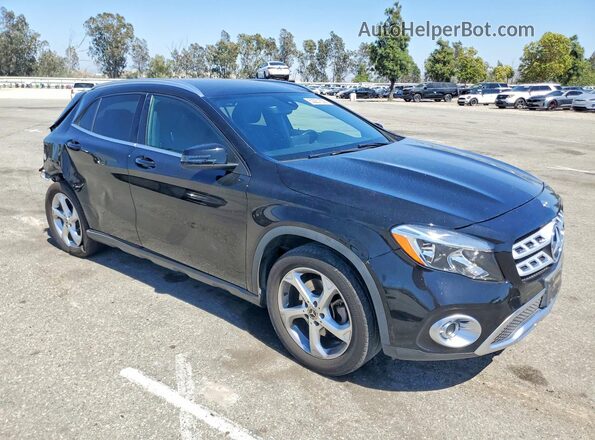 WDCTG4EB0KU003870 2019 MERCEDES-BENZ GLA Черный Передняя правая четверть