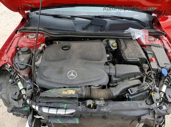 WDCTG4EB0LU020962 2020 MERCEDES-BENZ GLA Red Вид підкапотного простору
