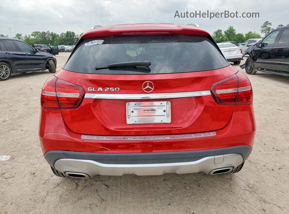 WDCTG4EB0LU020962 2020 MERCEDES-BENZ GLA Red Вид ззаду