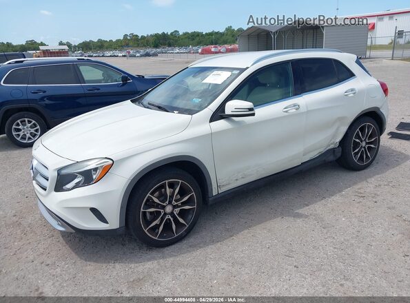 WDCTG4EB1GJ223222 2016 MERCEDES-BENZ GLA 250 White წინა მარცხენა ხედი სამი მეოთხედიდან