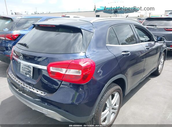 WDCTG4EB1HJ305713 2017 MERCEDES-BENZ GLA 250 Blue Trasero derecho