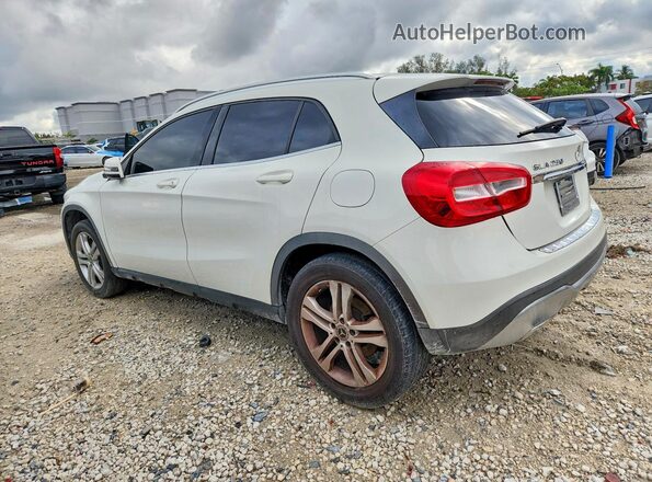 WDCTG4EB1JJ406269 2018 MERCEDES-BENZ GLA Белый Задняя левая четверть