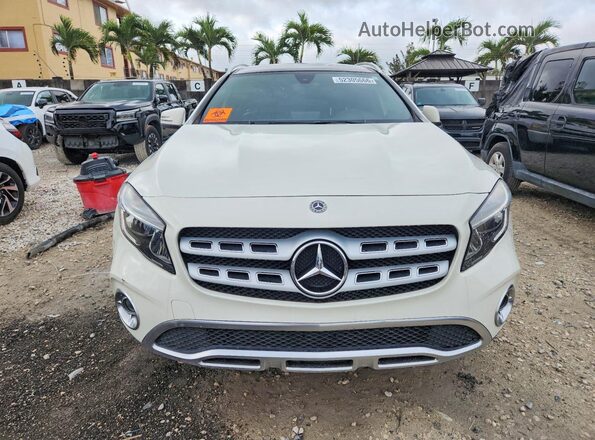 WDCTG4EB1JJ406269 2018 MERCEDES-BENZ GLA Белый Вид спереди