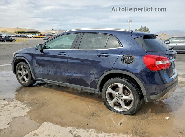 WDCTG4EB1JJ461496 2018 MERCEDES-BENZ GLA Blue Trasero izquierdo