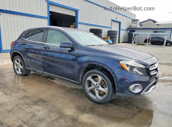 WDCTG4EB1JJ461496 2018 MERCEDES-BENZ GLA Blue Delantero derecho