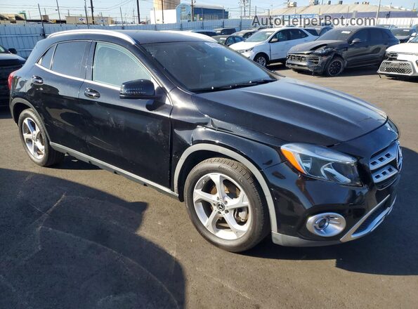 WDCTG4EB1KU013453 2019 MERCEDES-BENZ GLA Black Передня права чверть