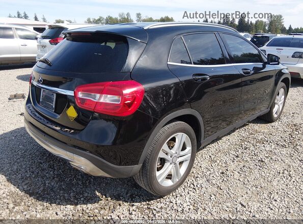 WDCTG4EB2GJ212388 2016 MERCEDES-BENZ GLA 250 Black Tył prawy