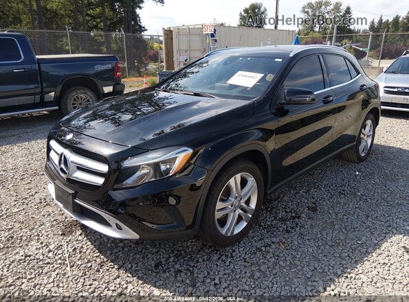 WDCTG4EB2GJ212388 2016 MERCEDES-BENZ GLA 250 Black Przód lewy