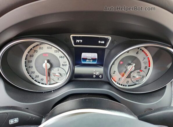 WDCTG4EB2GJ250879 2016 MERCEDES-BENZ GLA Silver Widok zestawu wskaźników