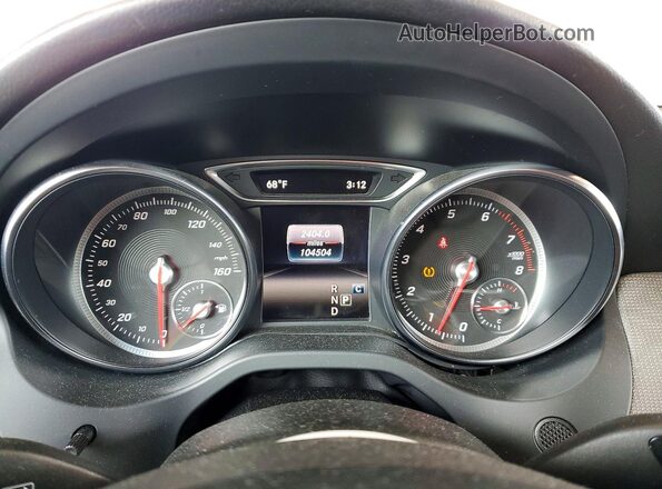 WDCTG4EB2JJ439846 2018 MERCEDES-BENZ GLA Black Вид щитка приладів