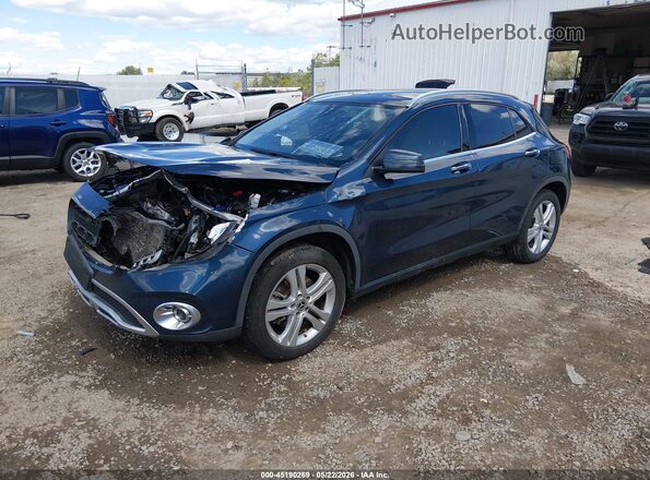 WDCTG4EB2KJ641930 2019 MERCEDES-BENZ GLA 250 Black Առջևի ձախ երեք քառորդ տեսարան