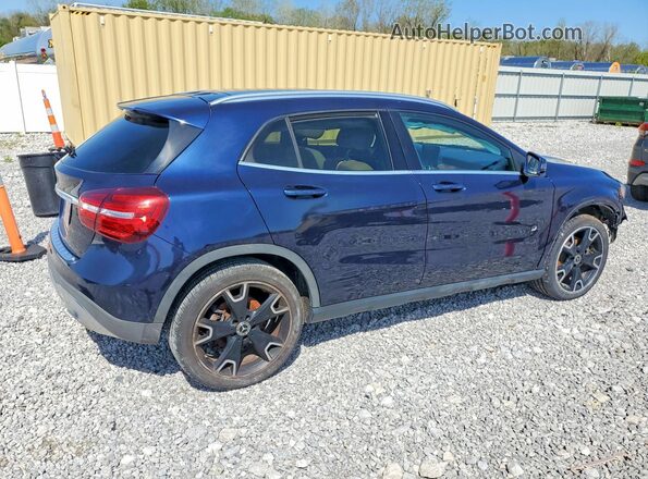 WDCTG4EB3KU000915 2019 MERCEDES-BENZ GLA Blue Задня права чверть