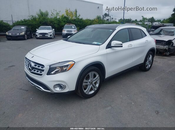 WDCTG4EB3KU004205 2019 MERCEDES-BENZ GLA 250 White Передня ліва чверть