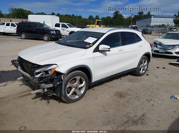 WDCTG4EB4JJ423843 2018 MERCEDES-BENZ GLA 250 White წინა მარცხენა ხედი სამი მეოთხედიდან