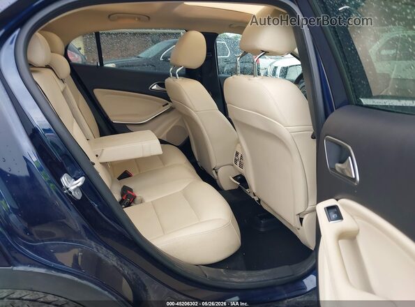 WDCTG4EB4JJ453215 2018 MERCEDES-BENZ GLA 250 Blue VIN կոդի պիտակի տեսք