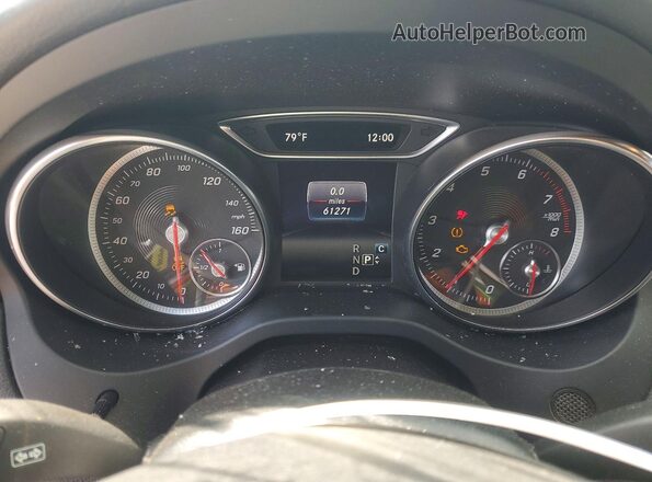 WDCTG4EB5KU010569 2019 MERCEDES-BENZ GLA White Vista del cuadro de instrumentos