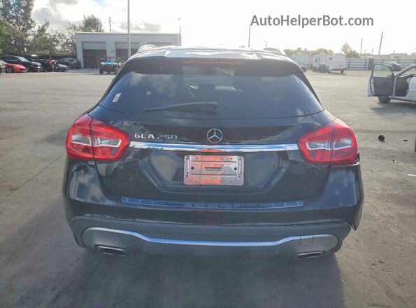 WDCTG4EB7JJ530353 2018 MERCEDES-BENZ GLA Black Вид ззаду