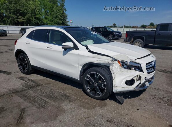 WDCTG4EB7KU014896 2019 MERCEDES-BENZ GLA White Przód prawy