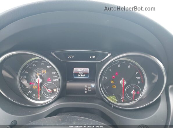 WDCTG4EB8JJ447403 2018 MERCEDES-BENZ GLA 250 Gray Հետևի նստատեղերի տեսք