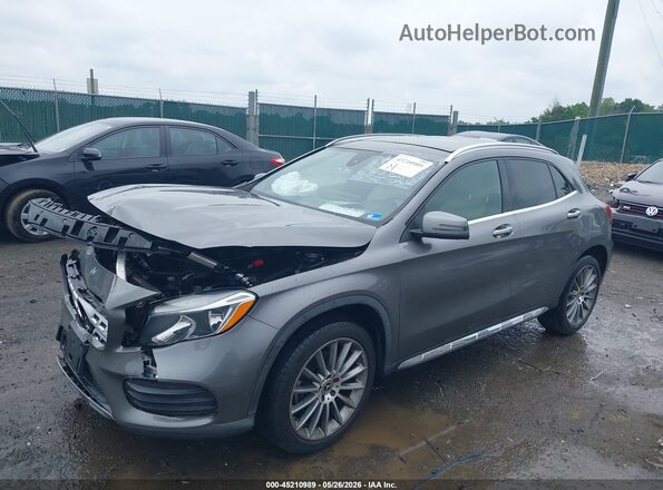 WDCTG4EB8JJ447403 2018 MERCEDES-BENZ GLA 250 Gray Առջևի ձախ երեք քառորդ տեսարան