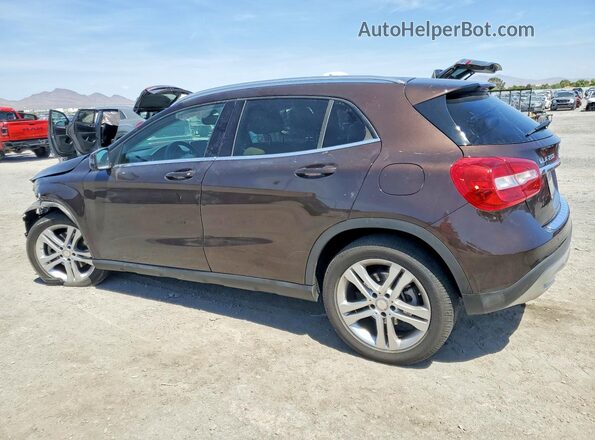 WDCTG4EB9GJ198733 2016 MERCEDES-BENZ GLA Brown Tył lewy
