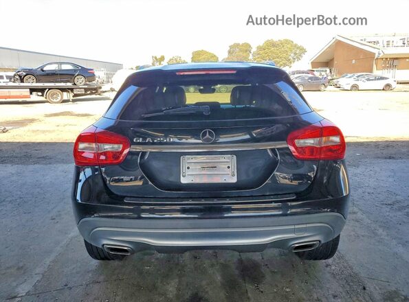 WDCTG4EB9GJ225669 2016 MERCEDES-BENZ GLA Black Հետևի տեսք