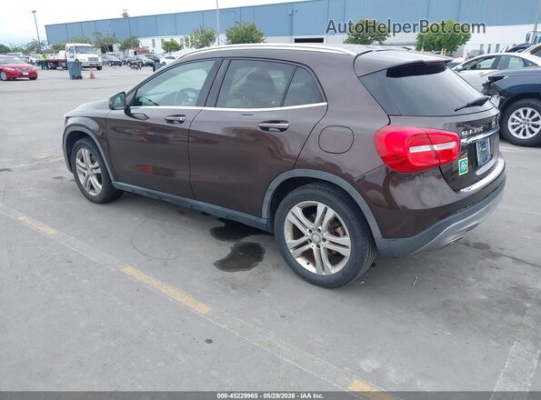 WDCTG4EBXGJ214454 2016 MERCEDES-BENZ GLA 250 Black Rear left