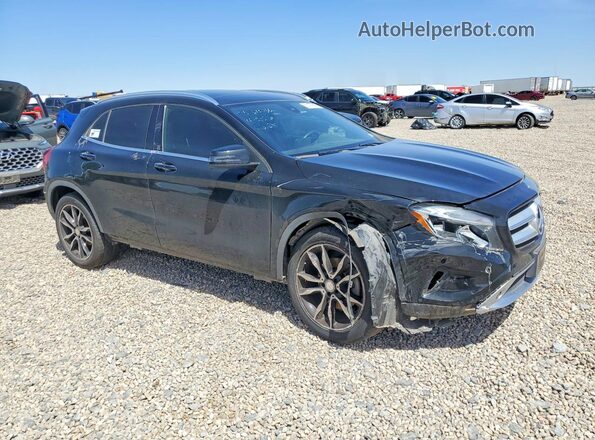 WDCTG4EBXGJ234705 2016 MERCEDES-BENZ GLA Black წინა მარჯვენა