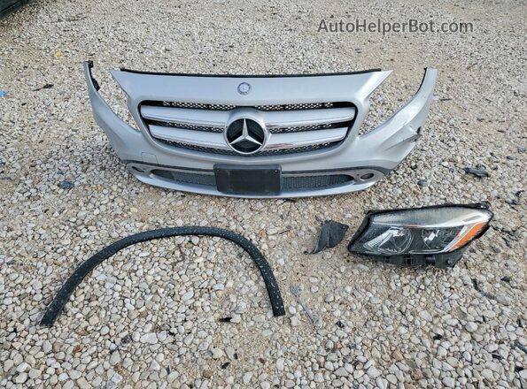 WDCTG4EBXGJ256512 2016 MERCEDES-BENZ GLA Silver Widok naklejki z numerem VIN