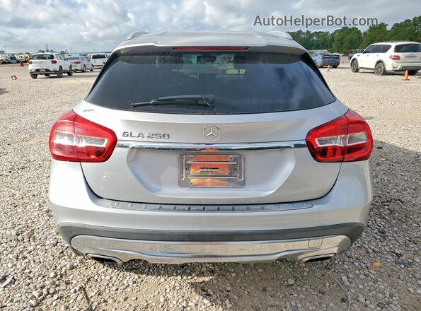 WDCTG4EBXGJ256512 2016 MERCEDES-BENZ GLA Silver Widok z tyłu